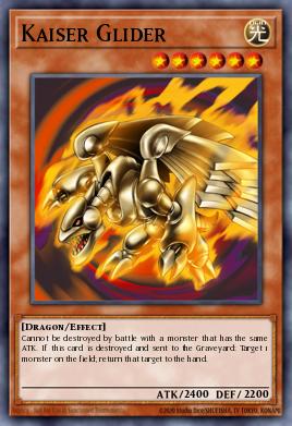 Planador Kaiser — 25th Anniversary Ultimate Kaiba Set EN024