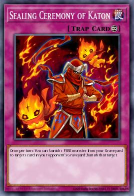Sealing Ceremony of Katon — Order of Chaos: Special Edition EN080