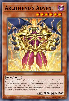 Archfiend's Advent — Battles of Legend: Terminal Revenge EN046