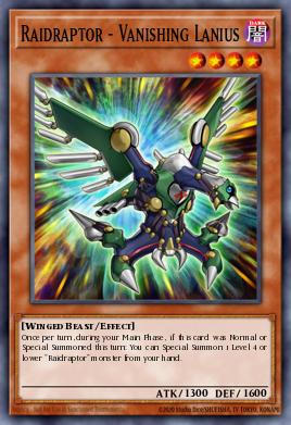 Ataqueraptor - Laniidae Sorrateiro — Star Pack ARC-V EN029