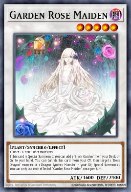 Donzela da Rosa do Jardim — Legendary 5D's Decks ENA29