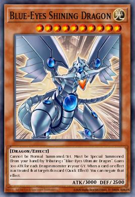 Dragão Brilhante de Olhos Azuis — Retro Pack 2 EN096