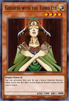 Deusa com o Terceiro Olho — Speed Duel Tournament Pack 5 EN006