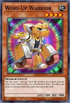 Wind-Up Warrior — Photon Shockwave Sneak Peek Participation Card EN022