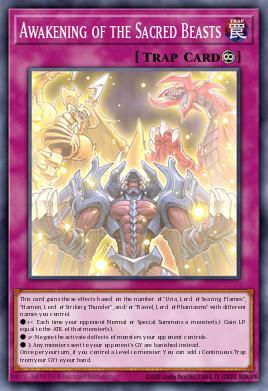 Despertar das Bestas Sagradas — Structure Deck: Sacred Beasts EN035