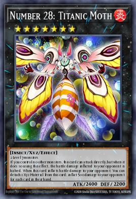 Número 28: Mariposa Colossal — Duelist Saga EN013