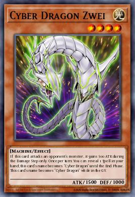 Dragão Cibernético Zwei — Structure Deck: Cyber Strike EN004