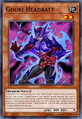 Gouki Cabeça de Morcego — 2018 Mega-Tin Mega Pack EN108