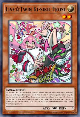 Live☆Gêmea Ki-sikil Gélida — Lightning Overdrive Premiere! promotional card EN017