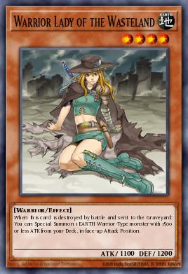 Guerreira das Terras Ermas — Structure Deck: Warrior's Triumph EN002