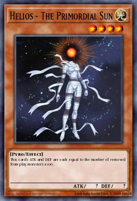 Helios-O Sol Primordial — Yu-Gi-Oh! Ultimate Masters: World Championship Tournament 2006 promotional cards EN002