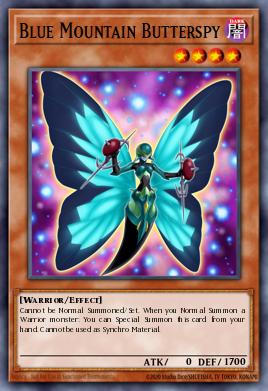Borbolespiã Imperadora Azul — Legendary Hero Decks ENC07