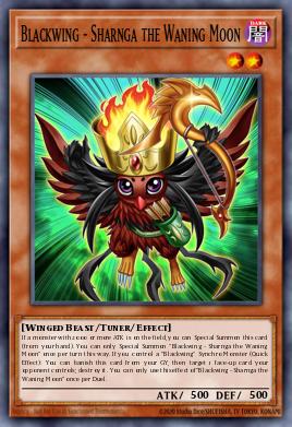 Blackwing - Sharnga the Waning Moon — Legendary 5D's Decks ENC06
