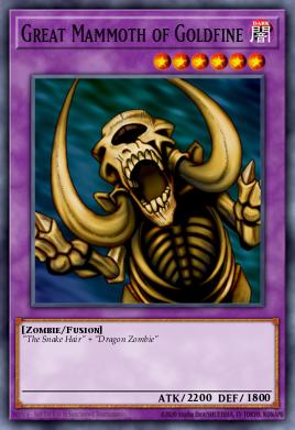 Grande Mamute de Goldfine — Legendary Collection 4: Joey's World Mega Pack EN210