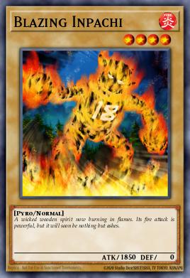 Inpachi em Chamas — Starter Deck: Duelist Toolbox EN002