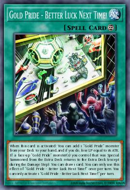 Gold Pride - Better Luck Next Time! — Cyberstorm Access EN091