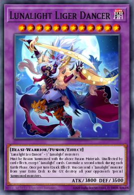 Lunalight Liger Dancer — Legendary Arc-V Decks ENL34