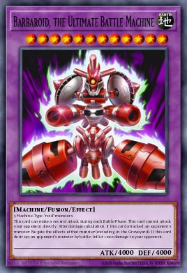 Barbaroide, a Máquina de Guerra Definitiva — Star Pack 2013 EN045