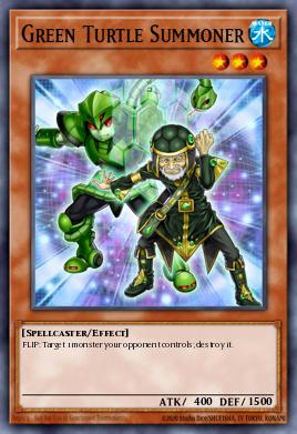Invocador da Tartaruga Verde — Super Starter: Space-Time Showdown EN020