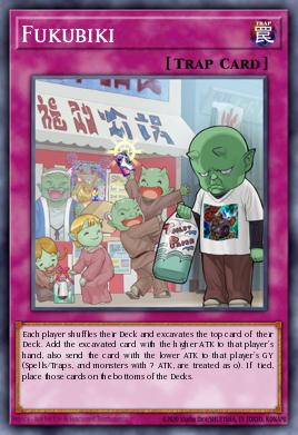Fukubiki — Lightning Overdrive Premiere! promotional card EN080