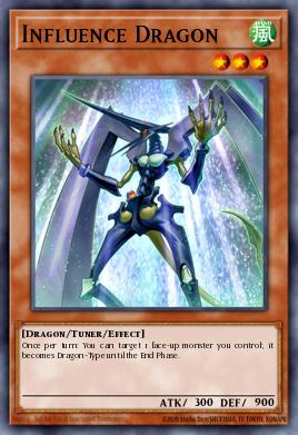 Influence Dragon — Galactic Overlord Sneak Peek Participation Card EN093