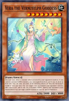Vera the Vernusylph Goddess — Darkwing Blast EN025