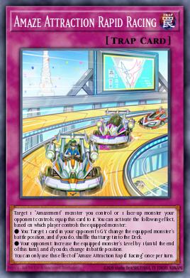 Divertida Atração Corrida Rápida — Lightning Overdrive Premiere! promotional card EN074