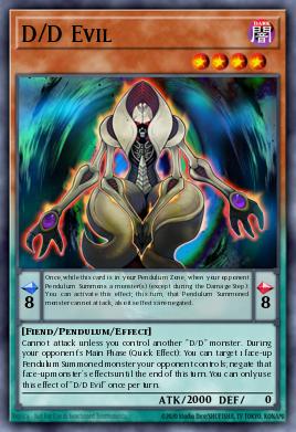 D/D Maligno — Rise of the Duelist Premiere! promotional card EN085
