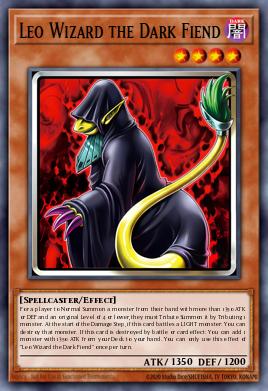 Leo Wizard the Dark Fiend — Duelist's Advance EN027