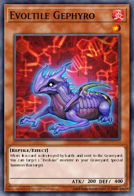 Evoltile Gephyro — Photon Shockwave Sneak Peek Participation Card EN016