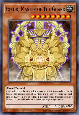 Exxod, Mestre da Guarda — Structure Deck: Invincible Fortress EN001