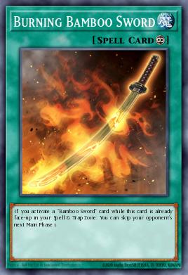 Espada Bambu Flamejante — 2018 Mega-Tin Mega Pack EN146