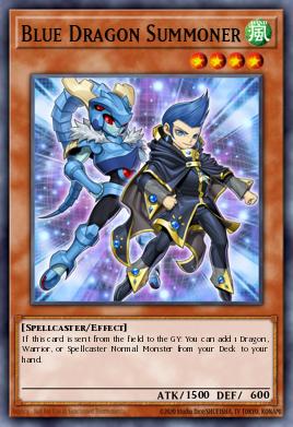 Invocador do Dragão Azul — Super Starter: Space-Time Showdown EN017