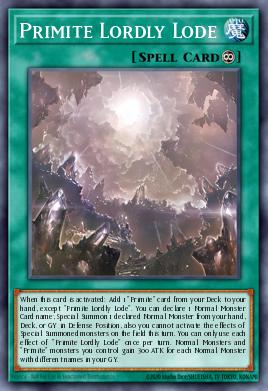 Primite Lordly Lode — Legendary Arc-V Decks ENO21