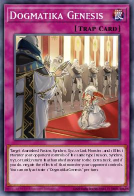 Gênesis Dogmatika — Blazing Vortex Premiere! promotional card EN070