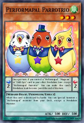 Camarartista Papagaiada — Starter Deck: Yuya EN005