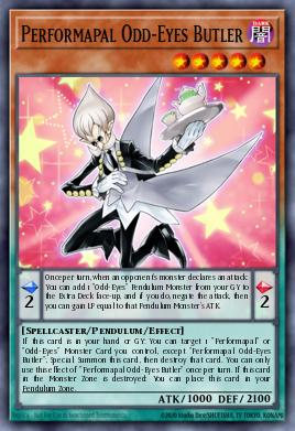 Performapal Odd-Eyes Butler — Legendary Arc-V Decks ENO13