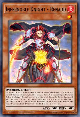 Infernobre Cavaleiro - Renaud — Amazing Defenders EN038