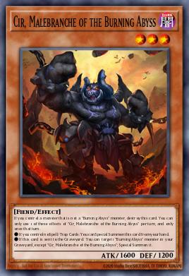 Cir, Malebranche do Abismo Ardente — Battles of Legend: Glorious Gallery EN064