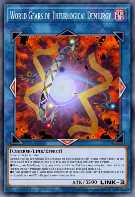 Mecanismo Mundial da Teurlógica Demiúrgica — Dark Neostorm Special Edition EN048