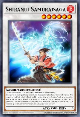 Shiranui Samuraisaga — 2016 Mega-Tin Mega Pack EN211