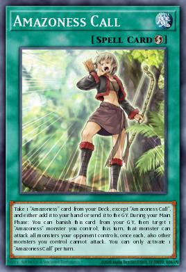 Chamado Amazoness — Legendary Duelists: Season 1 EN024