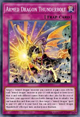 Raio do Dragão Armado — Blazing Vortex Premiere! promotional card EN067