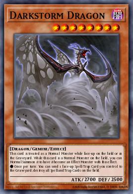 Dragão da Tempestade Negra — Rise of the True Dragons Structure Deck EN012