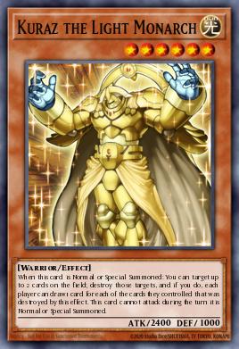 Kuraz, o Monarca da Luz — Super Starter: Space-Time Showdown ENA03