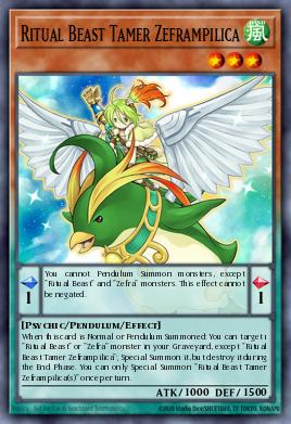Domador da Besta Espiritual Zeframpilica — Pendulum Evolution EN048