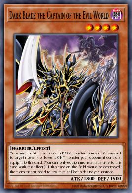 Dark Blade the Captain of the Evil World — Order of Chaos: Special Edition EN034