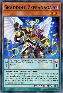 Zefranaga Sombraneco — Structure Deck: Shaddoll Showdown EN010