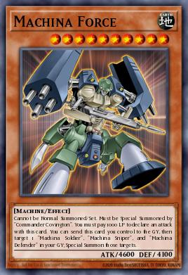 Força Autômata — Structure Deck: Mechanized Madness EN007
