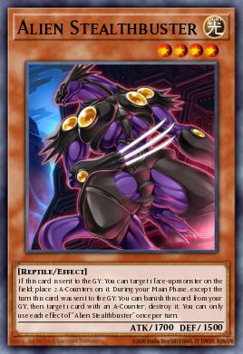Furtidestruidor Alienígena — Dawn of Majesty Premiere! promotional card EN021
